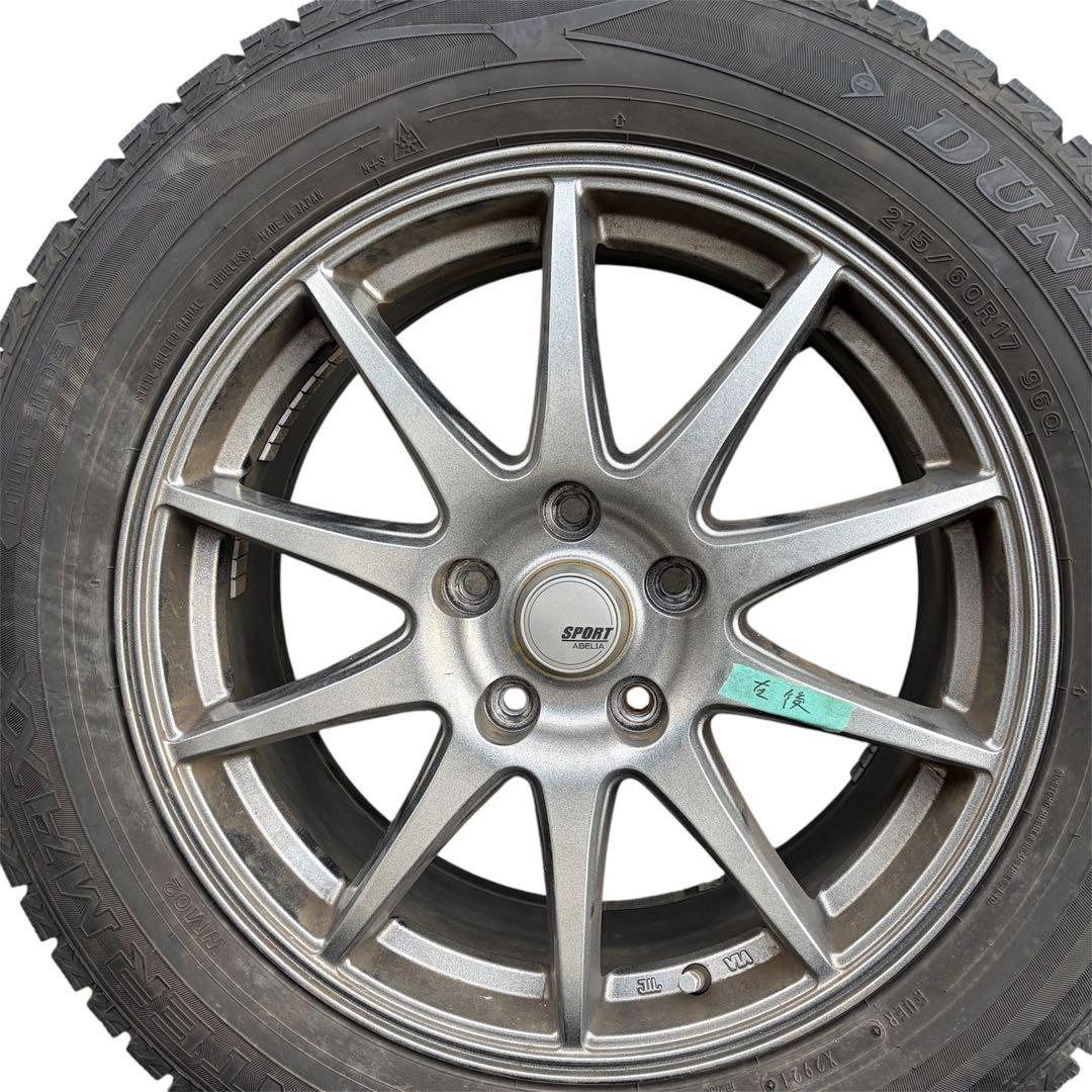 DUNLOP スタッドレス 215/60R17 SPORT ABELI