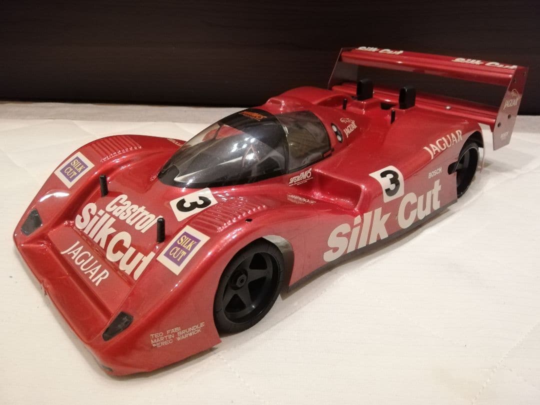 1/10 ヨコモ Y10 シャーシ ボディ メカセット ジャガー XJR-14