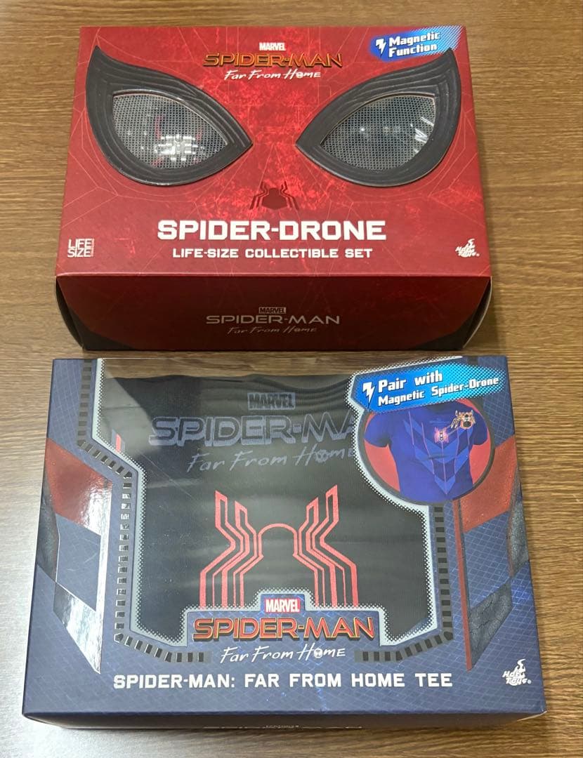 スパイダー・ドローン1/1 レプリカ・スパイダーマン　ファーフロムホームTセット