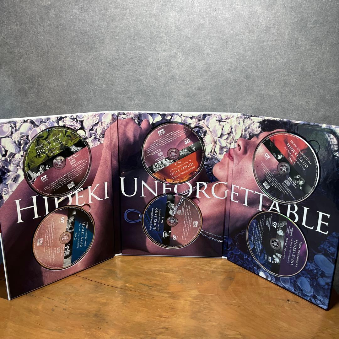 HIDEKI UNFORGETTABLE 西城秀樹 完全生産限定盤