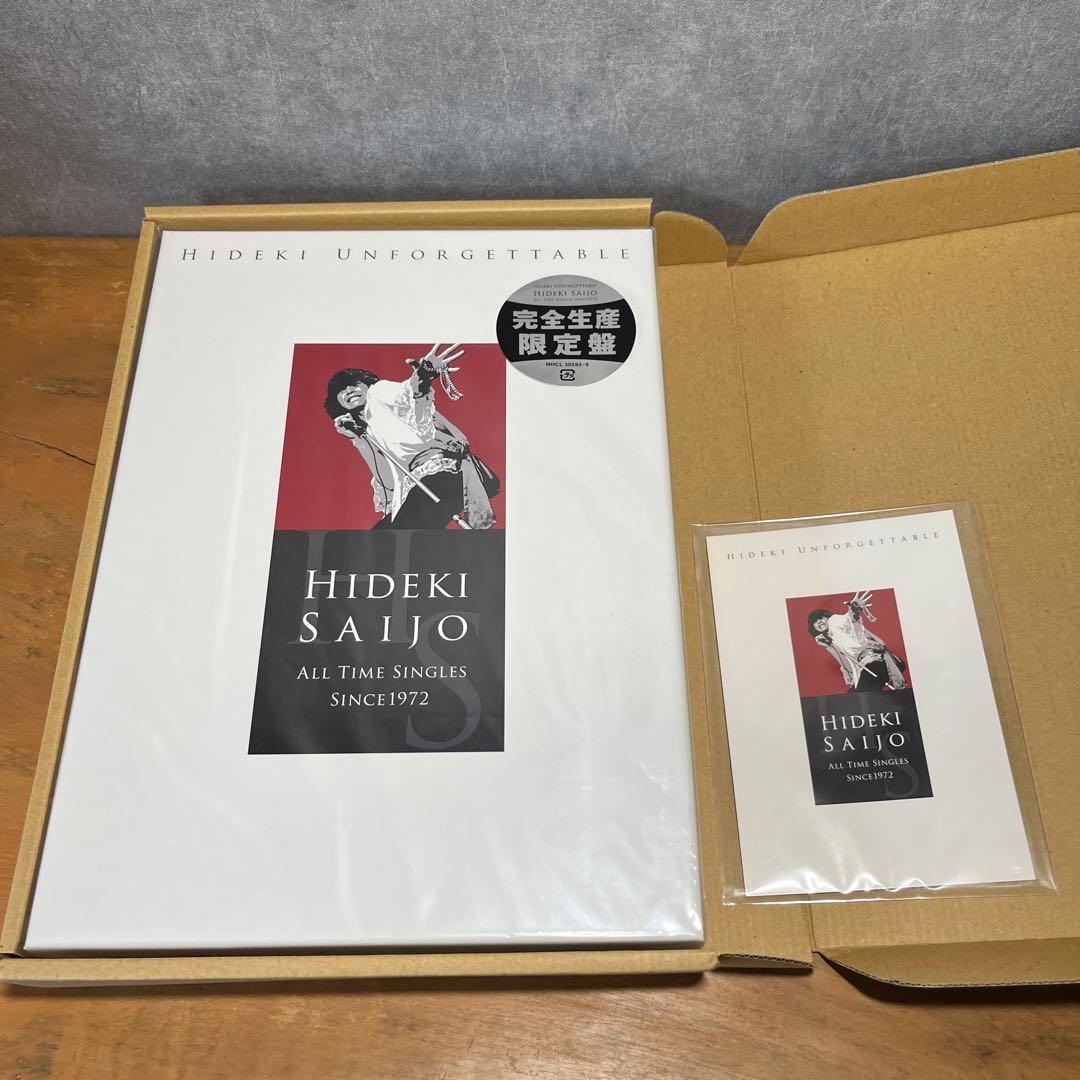 HIDEKI UNFORGETTABLE 西城秀樹 完全生産限定盤