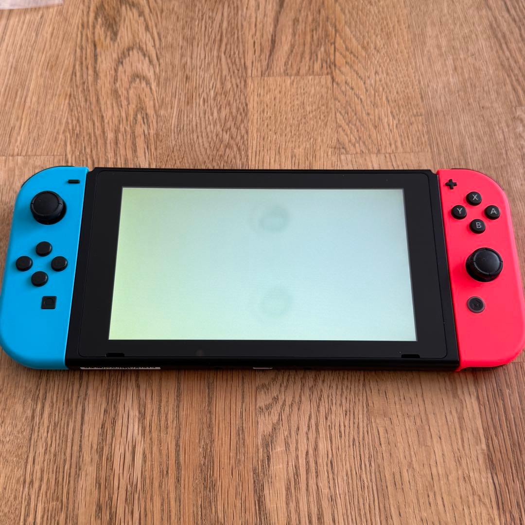 【完品】Nintendo Switch HAC-001 ネオンレッド/ブルー