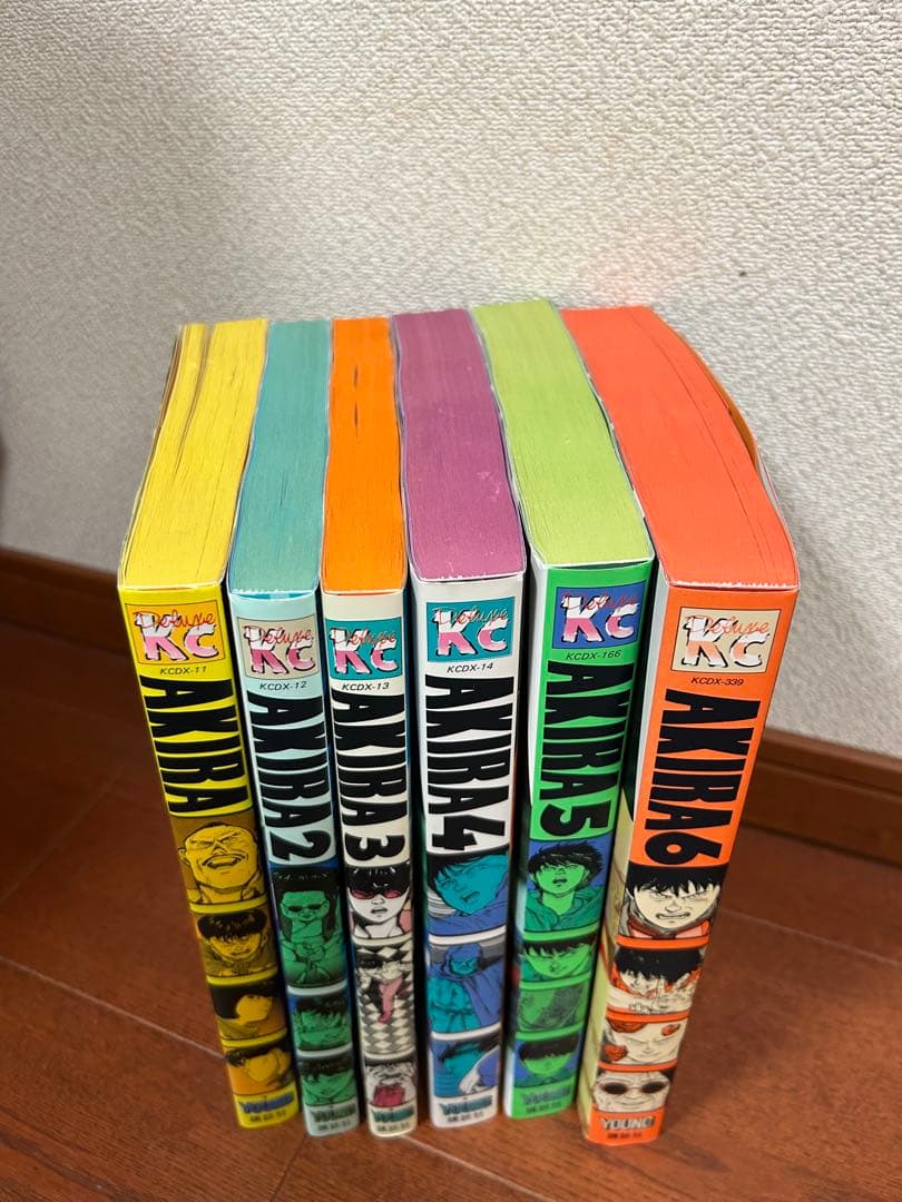 AKIRA アキラ デラックス版 全6巻セット 大友克洋 漫画 全巻