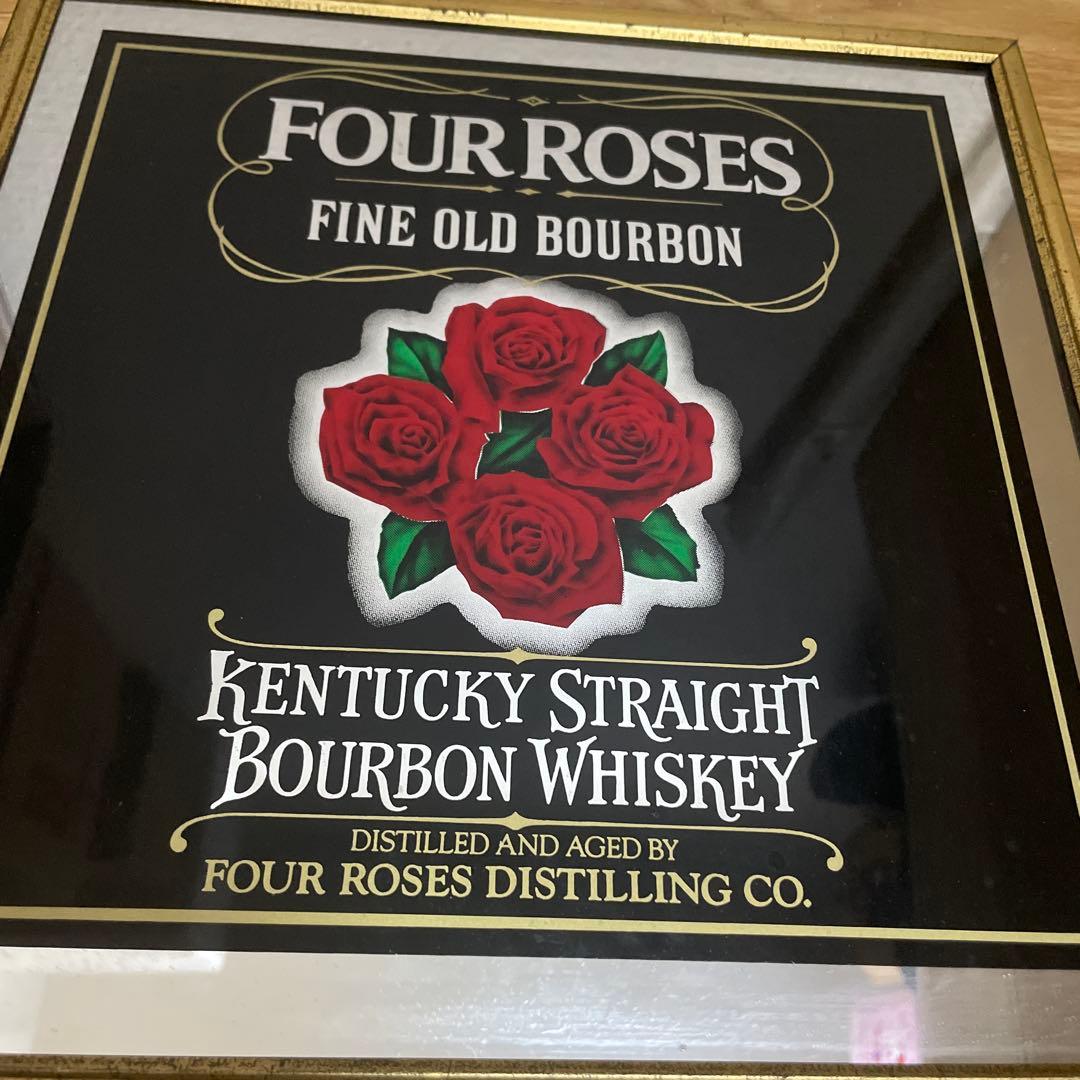 Four Roses Fine Old Bourbon 　パブミラー