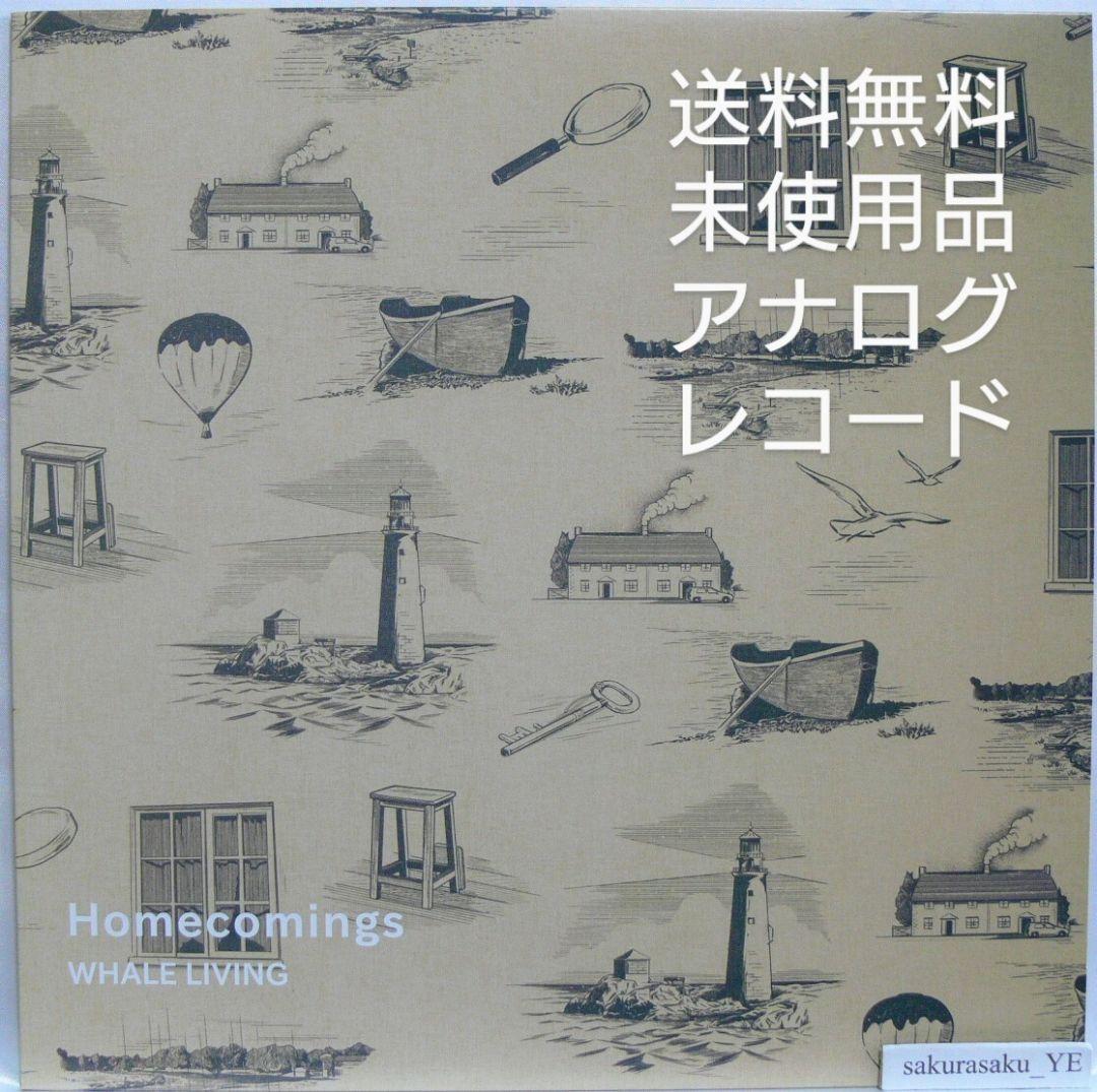 未使用品レコードLP 再販黒盤　comings　WHALE LIVING
