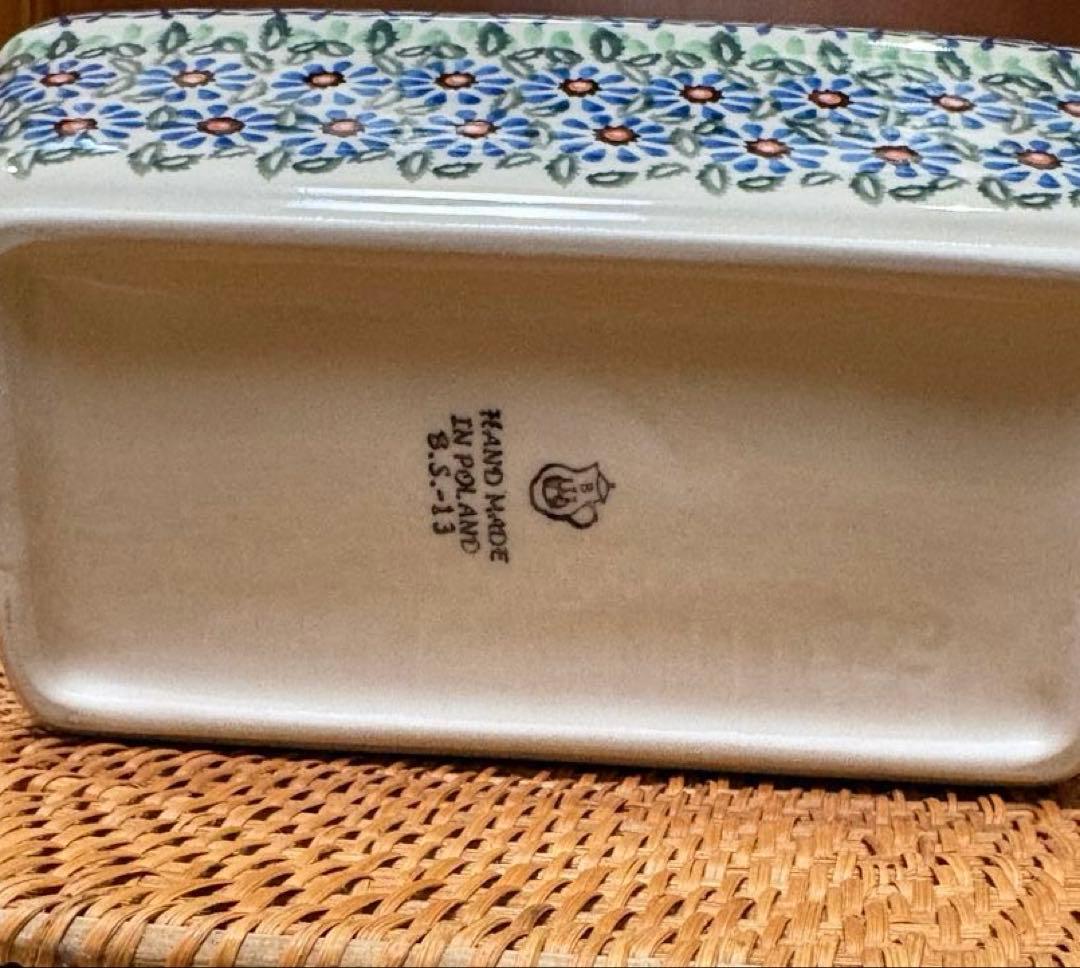 新品　ポーランド食器　ツェラミカ製　オーブンディッシュ 大　ポーリッシュポタリー