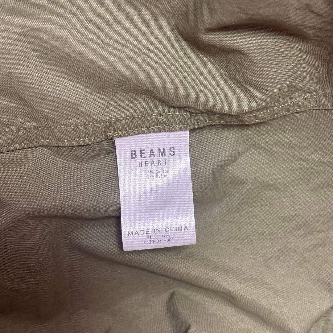 BEAMS HEART 3WAY モッズコート S カーキ