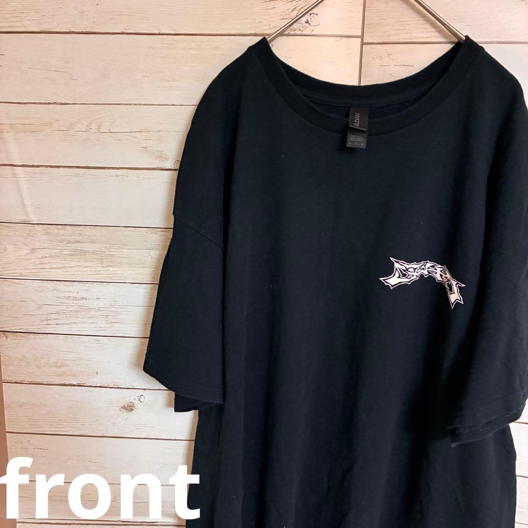 ヌンチャク Tシャツ XL 黒 ギルダン ハードコア パンク