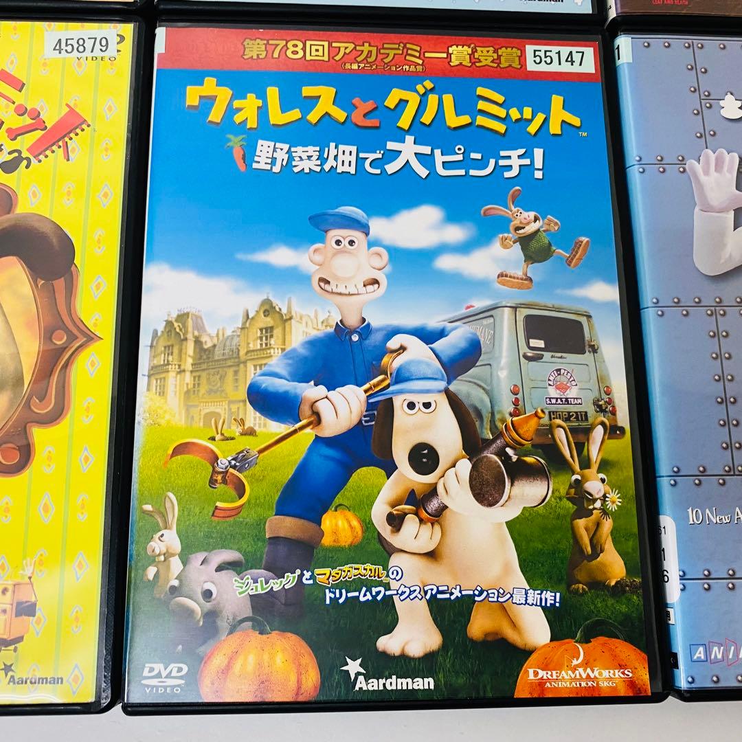 【新品ケース】DVD　ウォレスとグルミット　DVD6枚セット　合計6タイトル