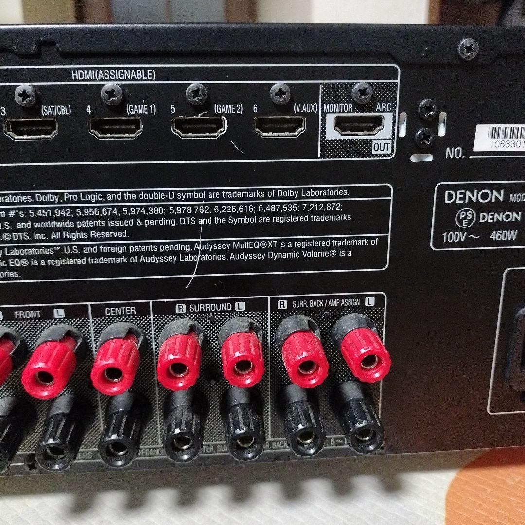 DENON AVアンプ ネットワーク機能搭載AVR-1912