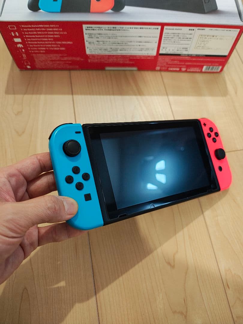 Nintendo Switch 本体 箱 ジョイコン 訳あり ジャンク