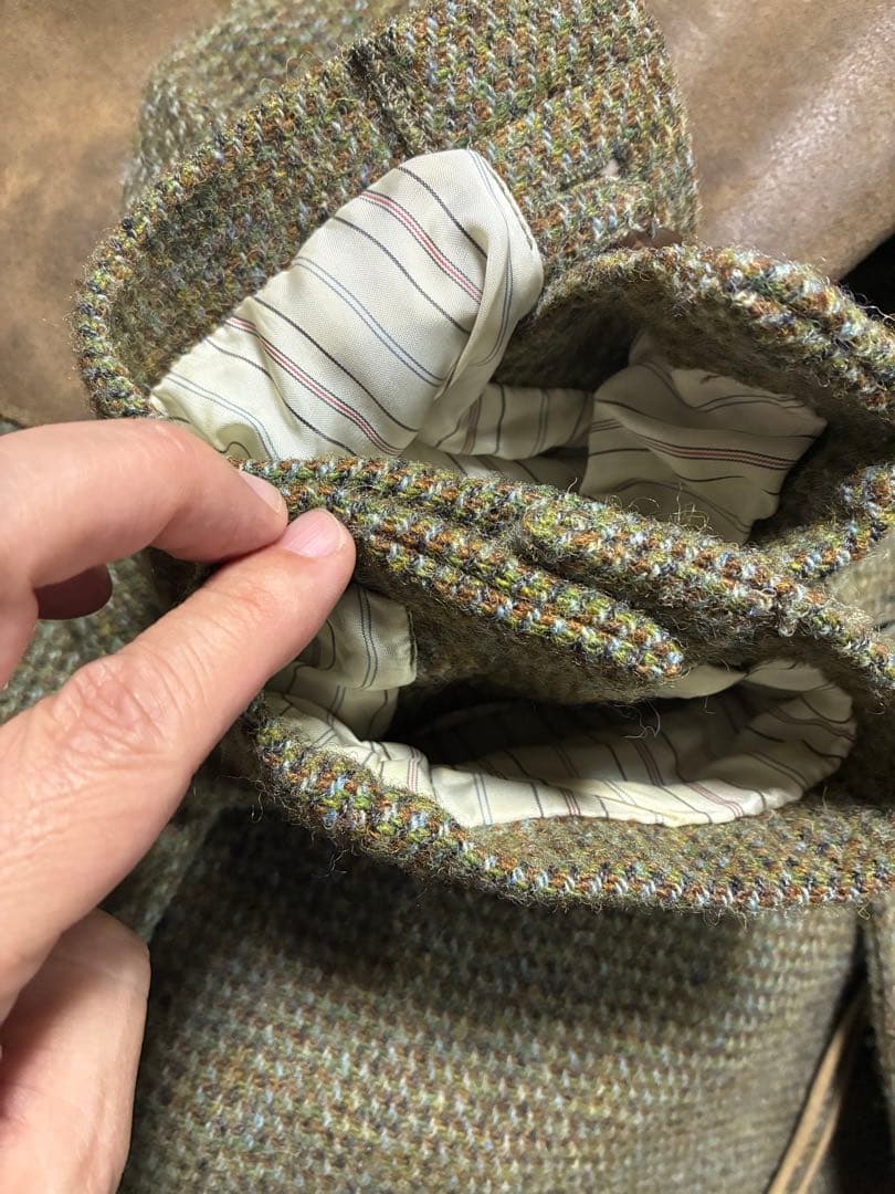 ア*オ様 Nigel Cabourn Harris Tweed ジャケット 48