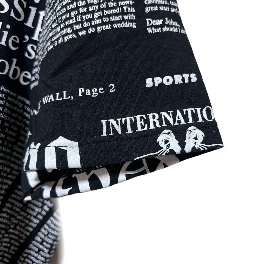 トップス John Galliano Archive News Paper T-shirt