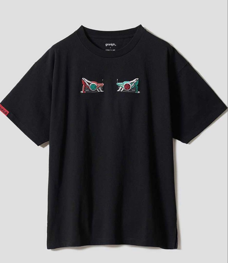 グラニフ 仮面ライダー 地獄兄弟 ビッグシルエットTシャツ 仮面ライダーカブト