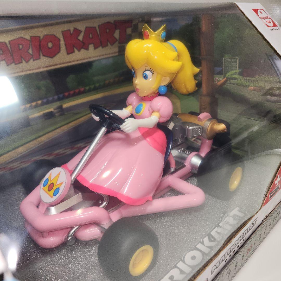 ラジコン マリオカート レーシングカート R/C ピーチ姫 キョウショウエッグ