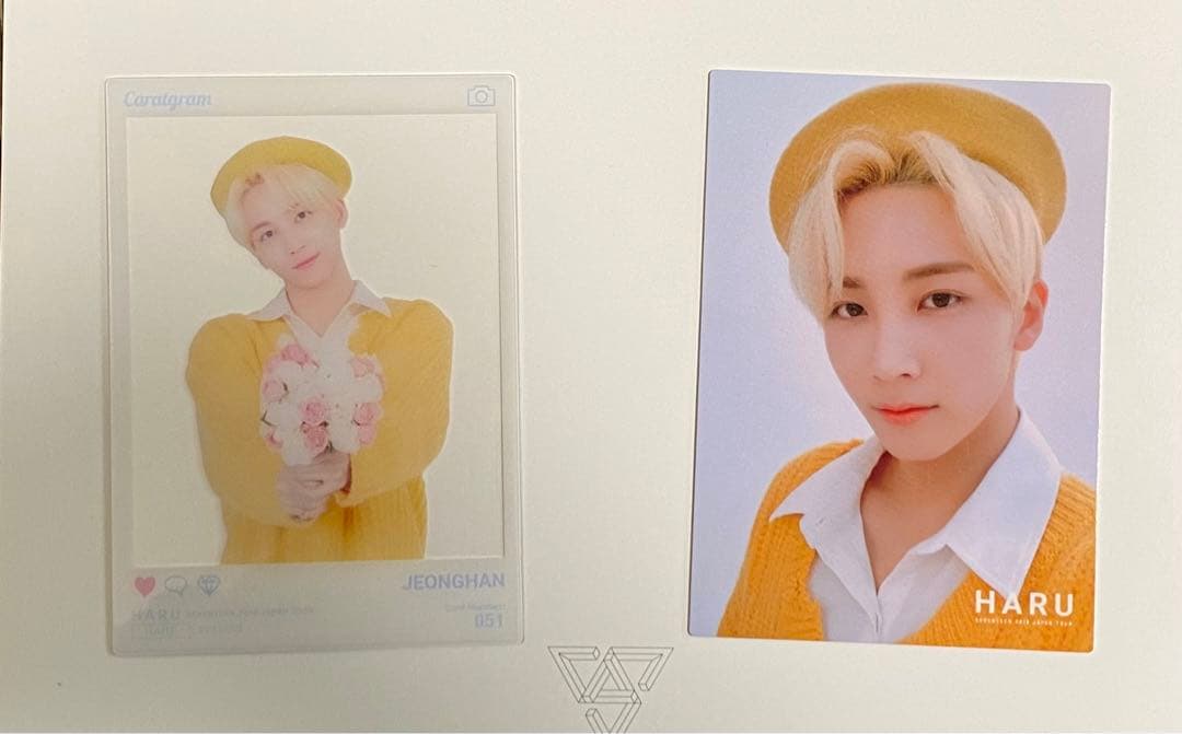 トレカ：ジョンハン　SEVENTEEN 2019 JAPAN TOUR HARU