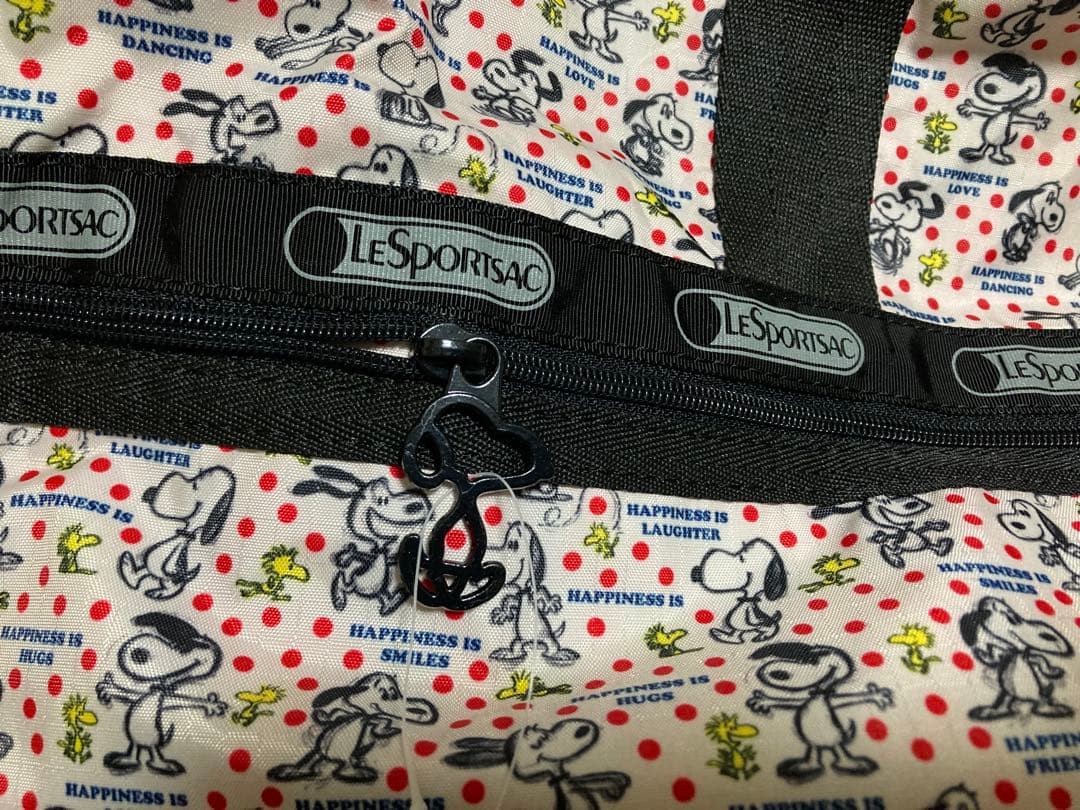 八咫烏LeSportsac スヌーピー PEANUTS ボストンバッグ