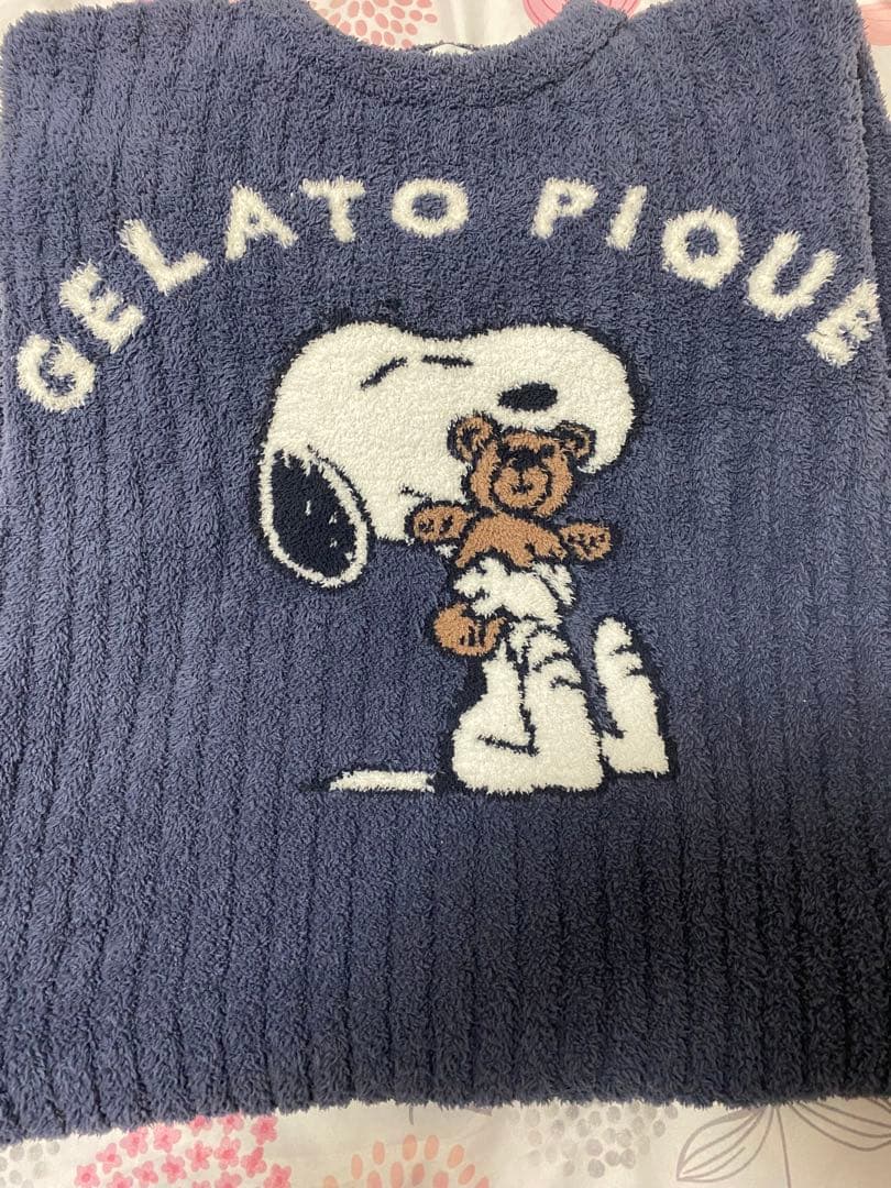 【PEANUTS】SNOOPY×BEAR ジャガードワンピース