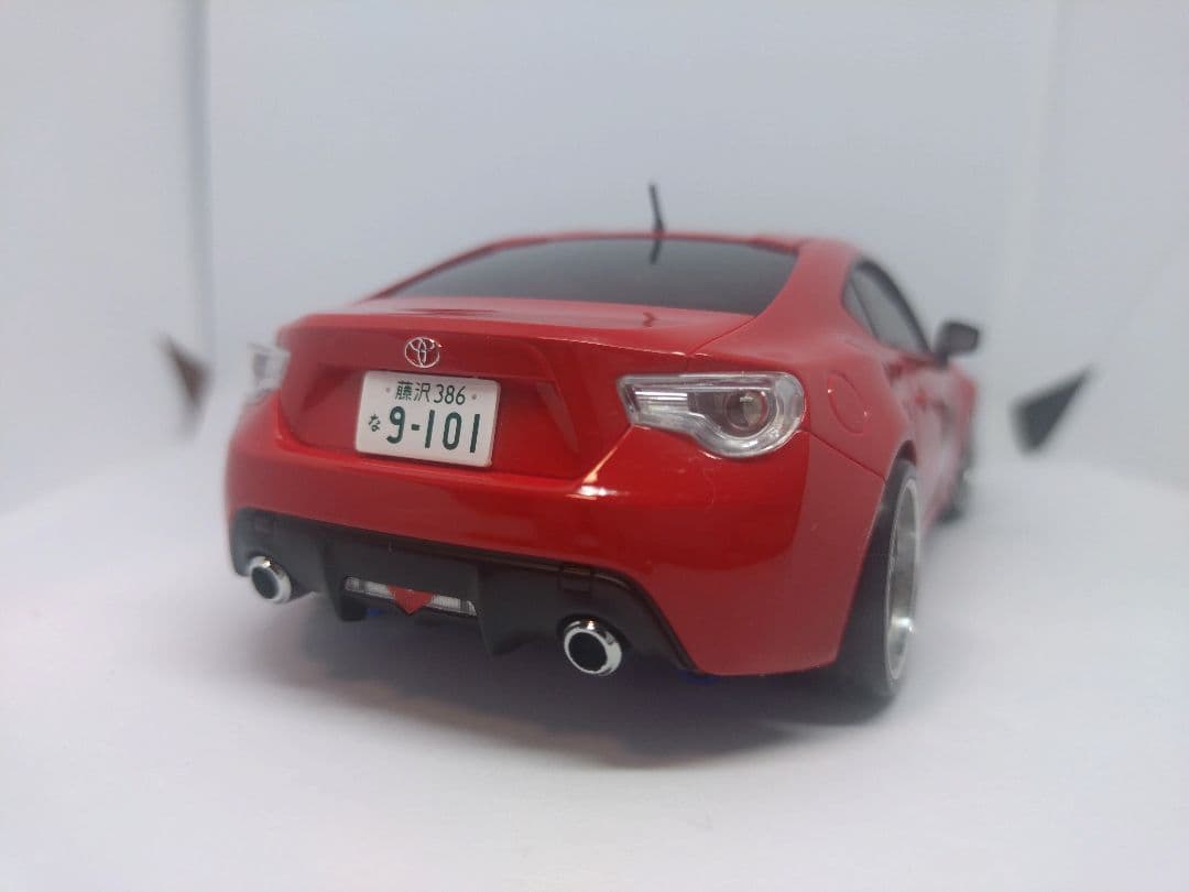 京商 ミニッツ 86 MF GHOST MFゴースト LED電飾加工ボディ