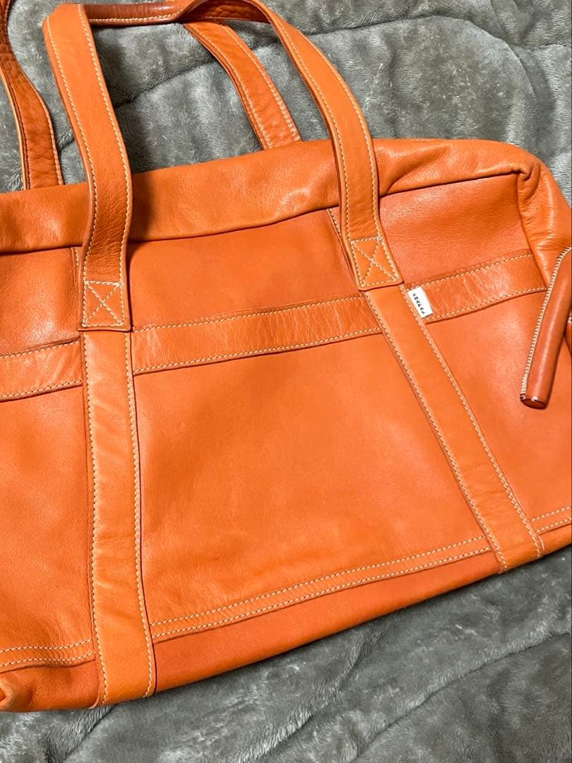 値下げ中CHAPAL チャパル　シャパル　シャパール　エルメス　オレンジレザー