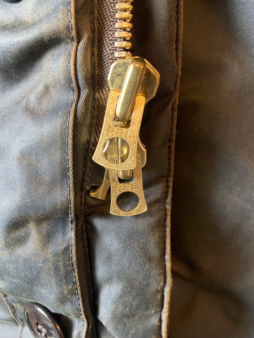 希少色、美品！【定価16万円 】RRL モッズコート 中綿 ボア ダウン　ポロ