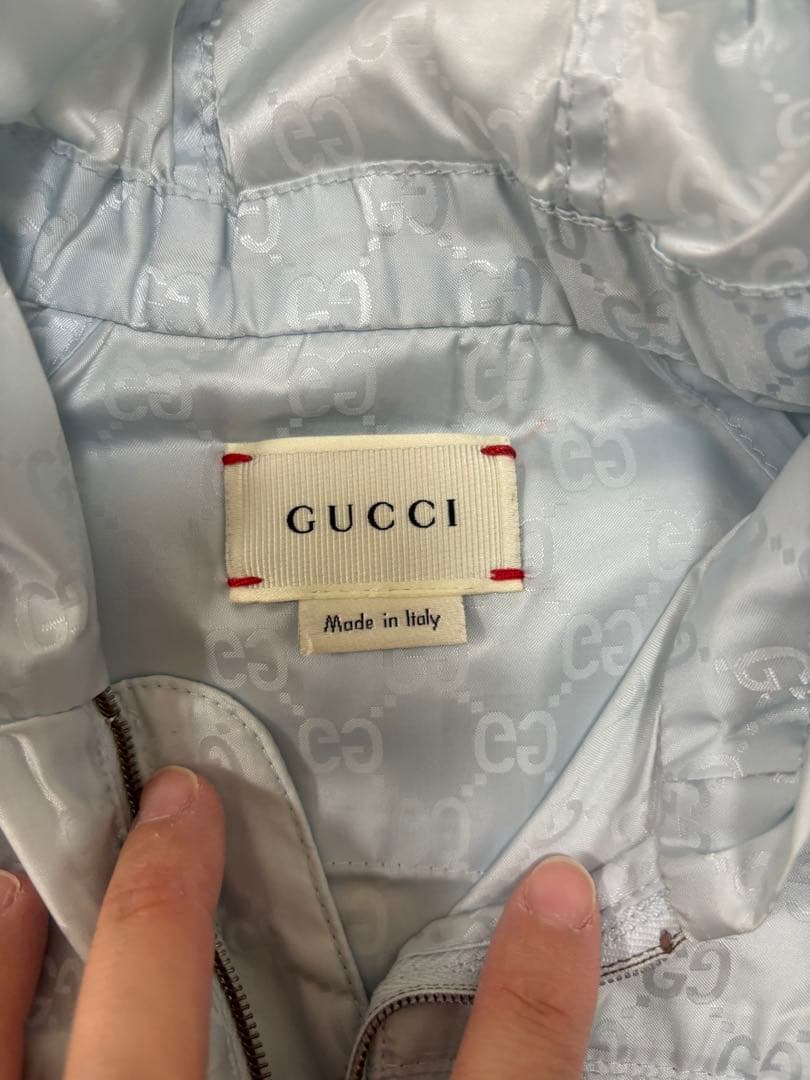GUCCI グッチ　パーカー　ベビー　キッズ　ナイロン　18/24M