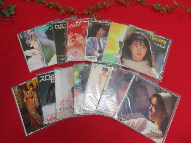 た*ま様 【ee31/6】中森明菜 　EPレコード　14枚セット