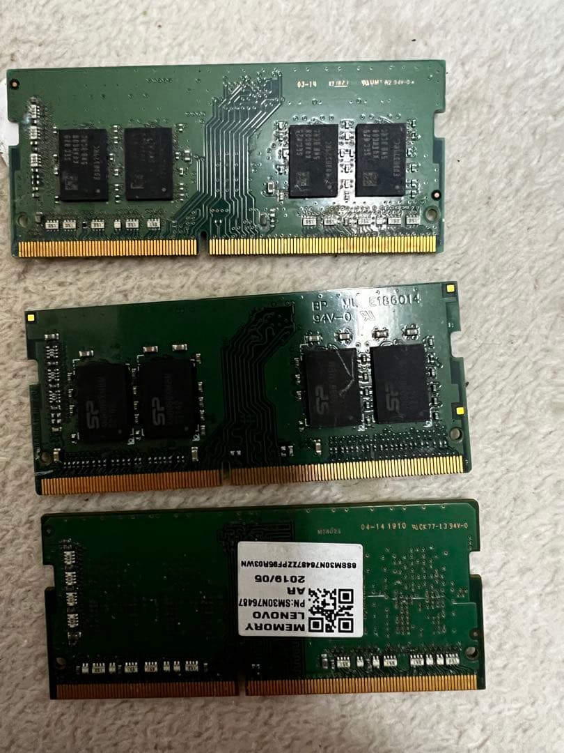 ド*ん様 メモリー　DDR4 8GB2枚　4GB1枚