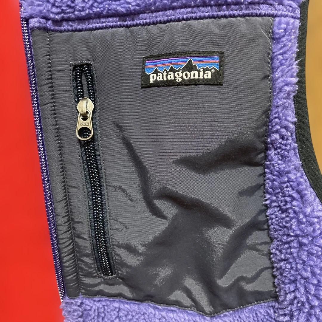 patagonia クラッシックレトロX ベスト Sサイズ パープル
