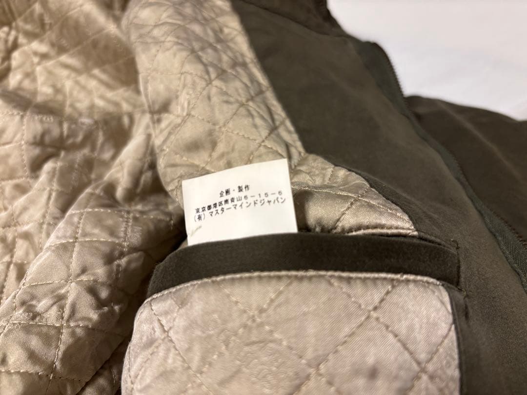 MASTERMIND JAPAN モッズコート　スカルプリント　ドクロ　MMJ