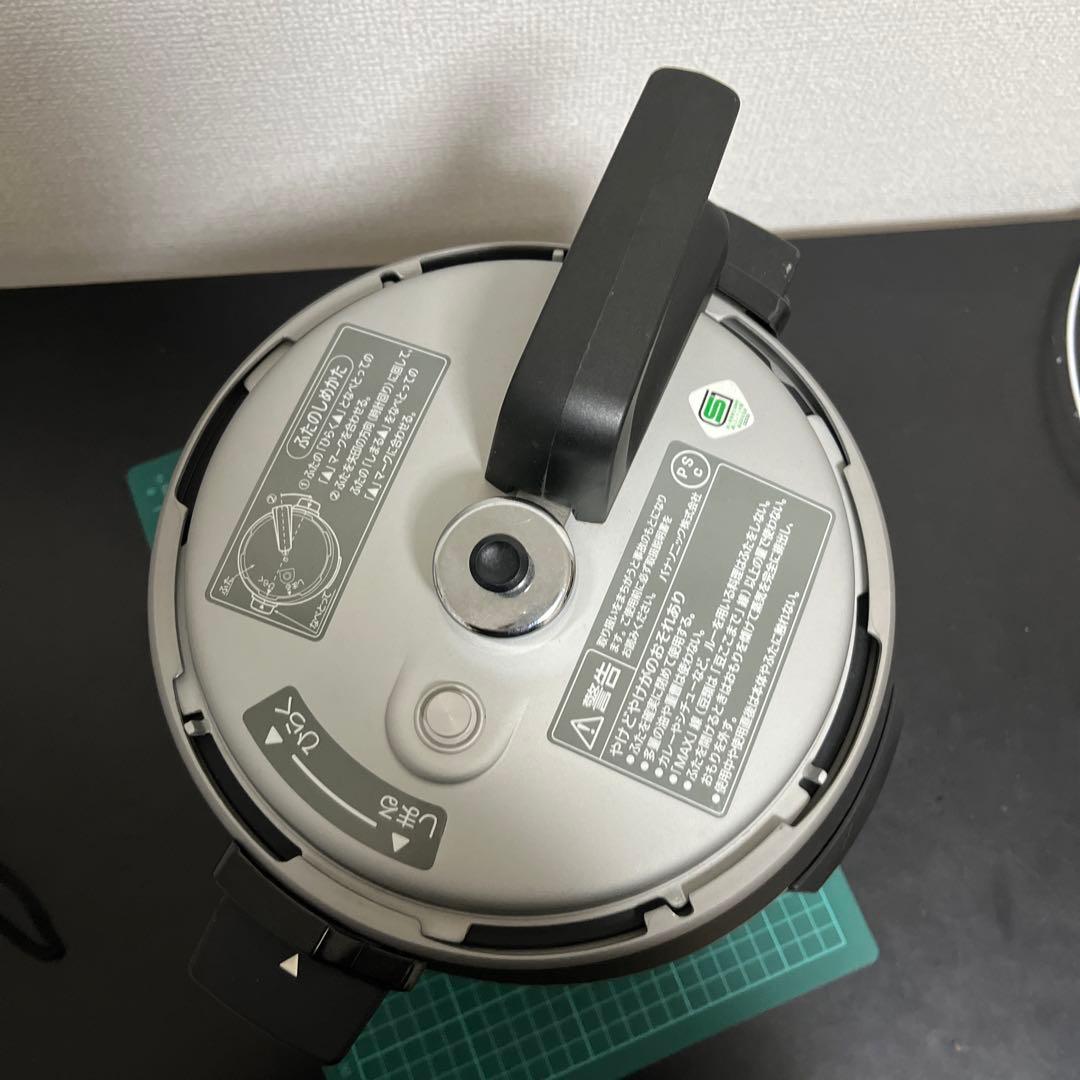 （Ａ）美品　Panasonic 電気圧力鍋 SR-P37-P ピンクカラー