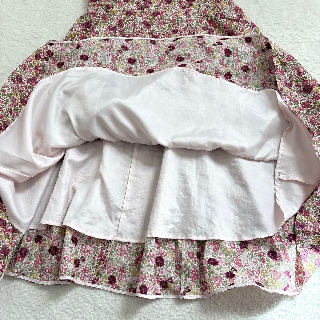 【極美品】TOCCA LIBERTY PENSTEMONROAD 刺繍ワンピース