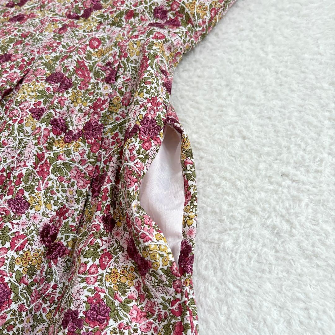 【極美品】TOCCA LIBERTY PENSTEMONROAD 刺繍ワンピース