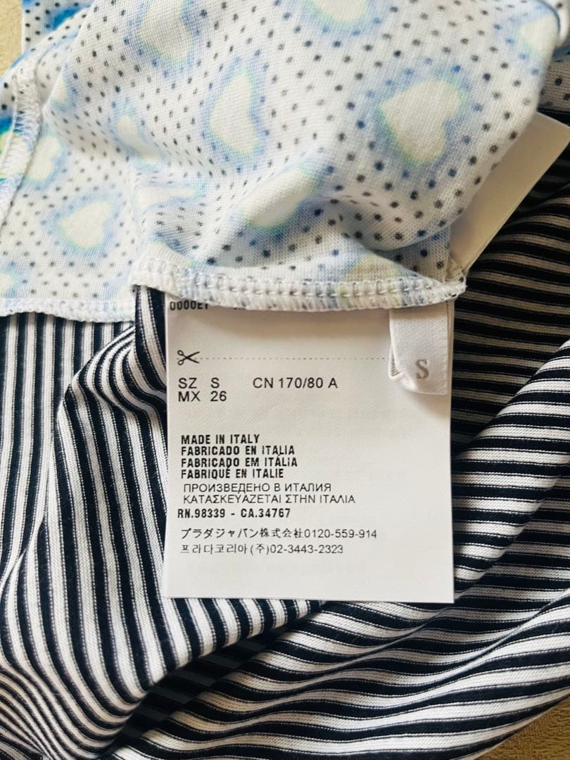 miu miu ハート柄 Tシャツ Sサイズ