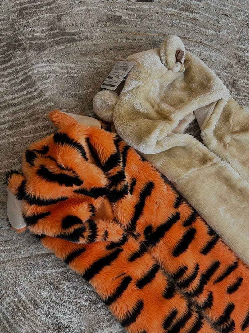 ファンキャップ　プーさん　ティガー　マフラー　バラ売り可