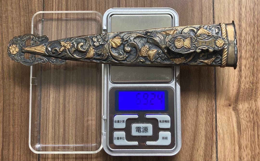 ☆*様 JUCA 装飾用ナイフ 金属製 彫刻装飾 800 18K