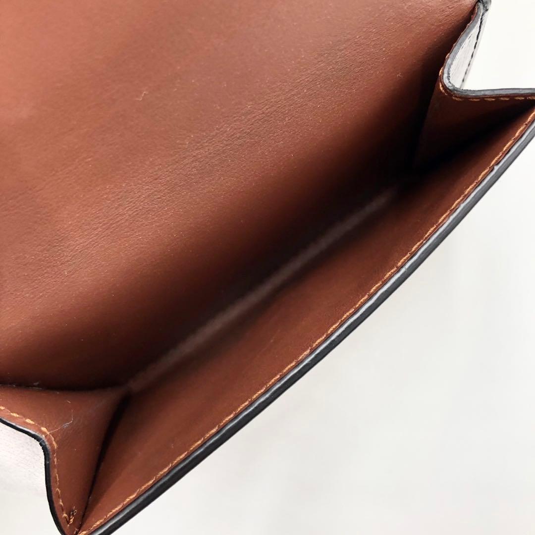 美品 バーバリー BURBERRY 3つ折り財布 ミニウォレット チェック