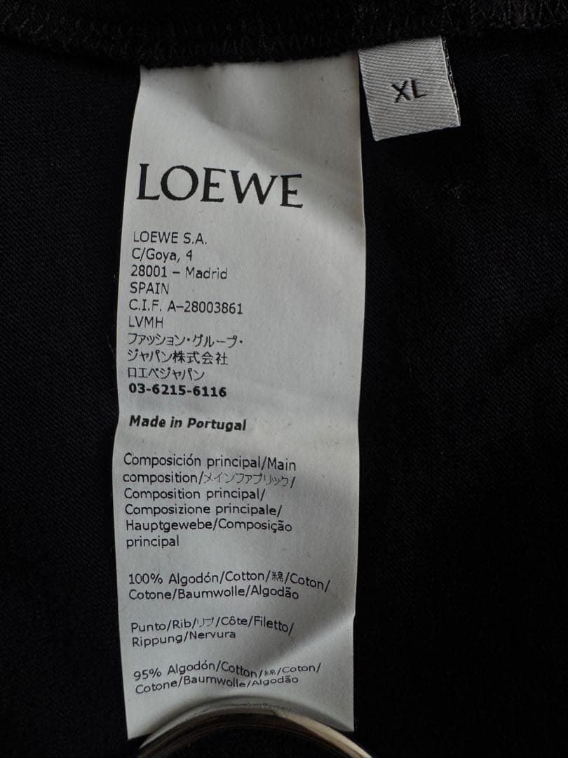【極美品】25SS LOEWE ANAGRAM REGULAR-FIT TEE