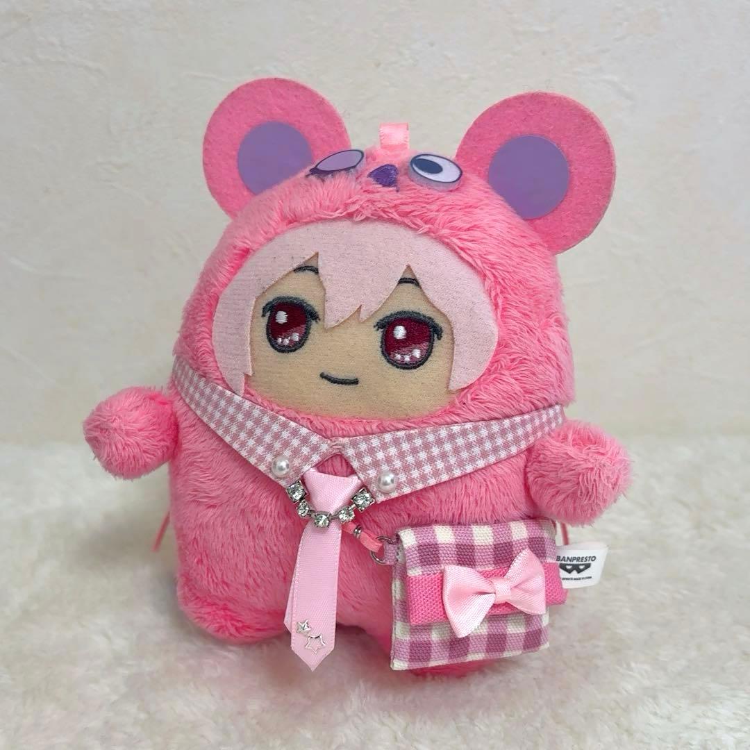かな モンぬい用 襟付きネクタイ風スタイ&ポシェット 8セット