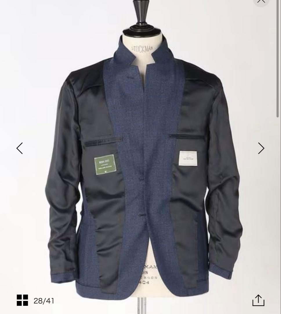 green label REDA メッシュ 無地 2B RG 2P― ジャケット