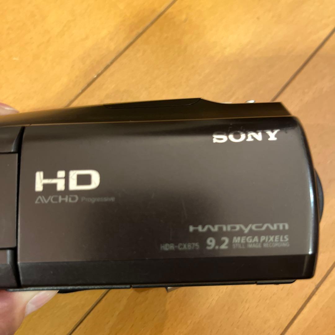 SONYビデオカメラフルセット(本体、バッテリー、SD32GB、充電器、ケース)
