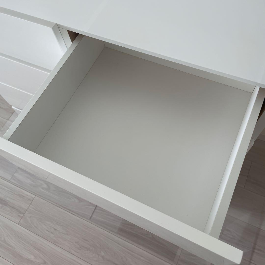【美品】ニトリ　ハイチェストクエス　100-6WH