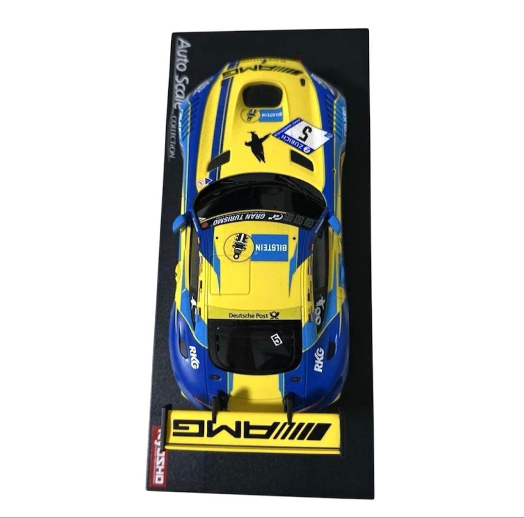 京商 MZP241BLY メルセデス AMG GT3 ブルー/イエロー