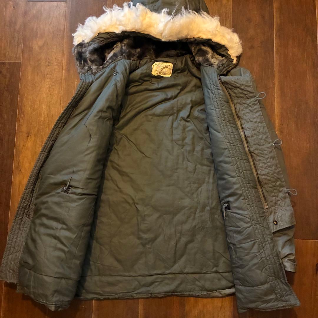 70s us vintage TYPE N-3B PARKA 実物 古着 XL