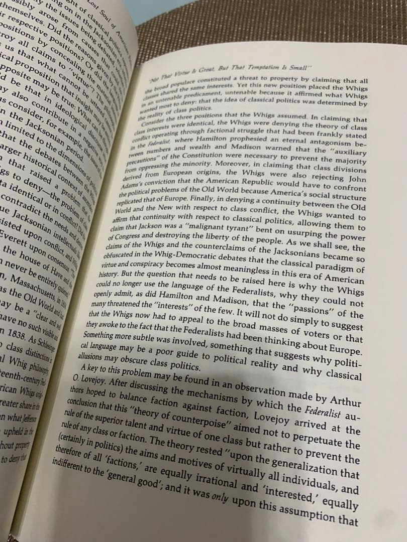 洋書 The Lost Soul of American Politics