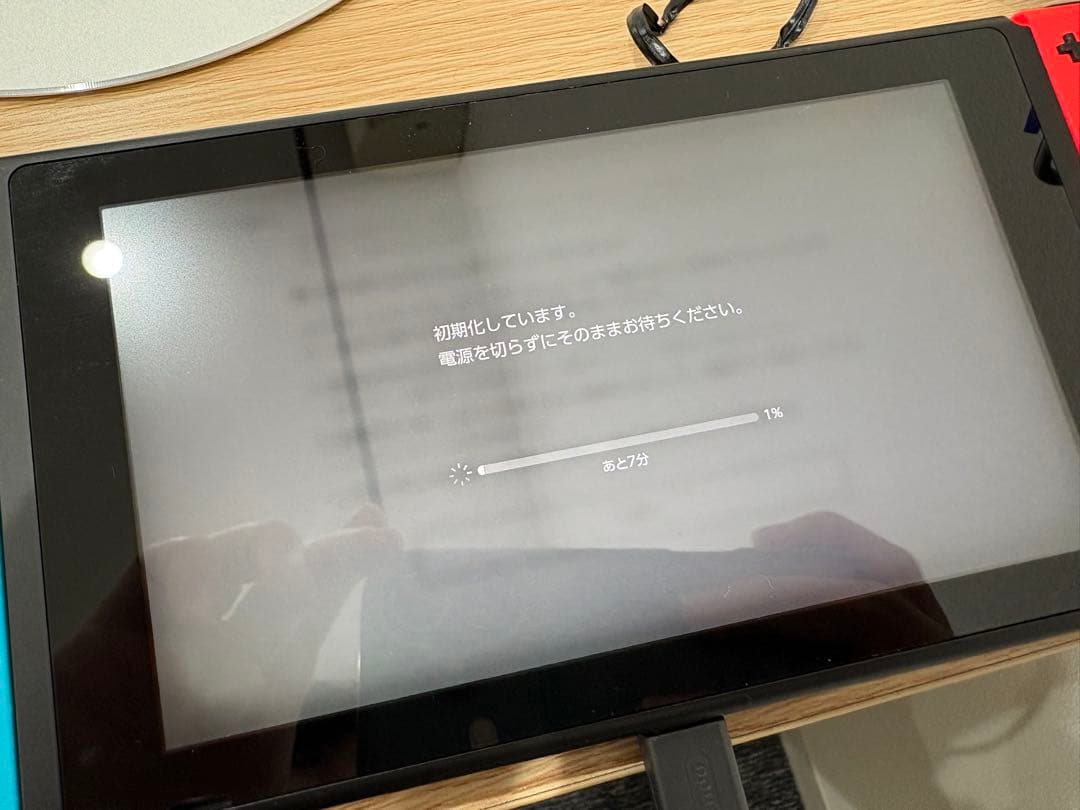 Nintendo Switch 美品完品　ネオンブルー/ネオンレッド