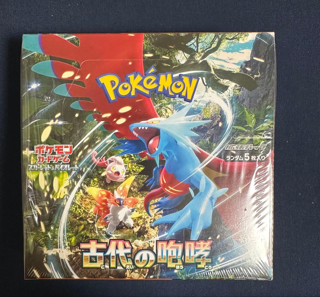 ポケモンカードゲーム 古代の咆哮 box未開封シュリンク付き