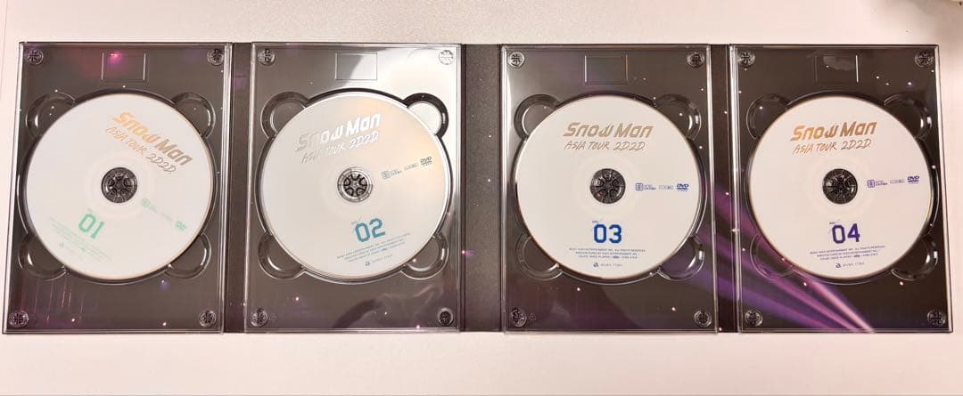  Man ASIA TOUR 2D.2D. 初回盤 DVD4枚組