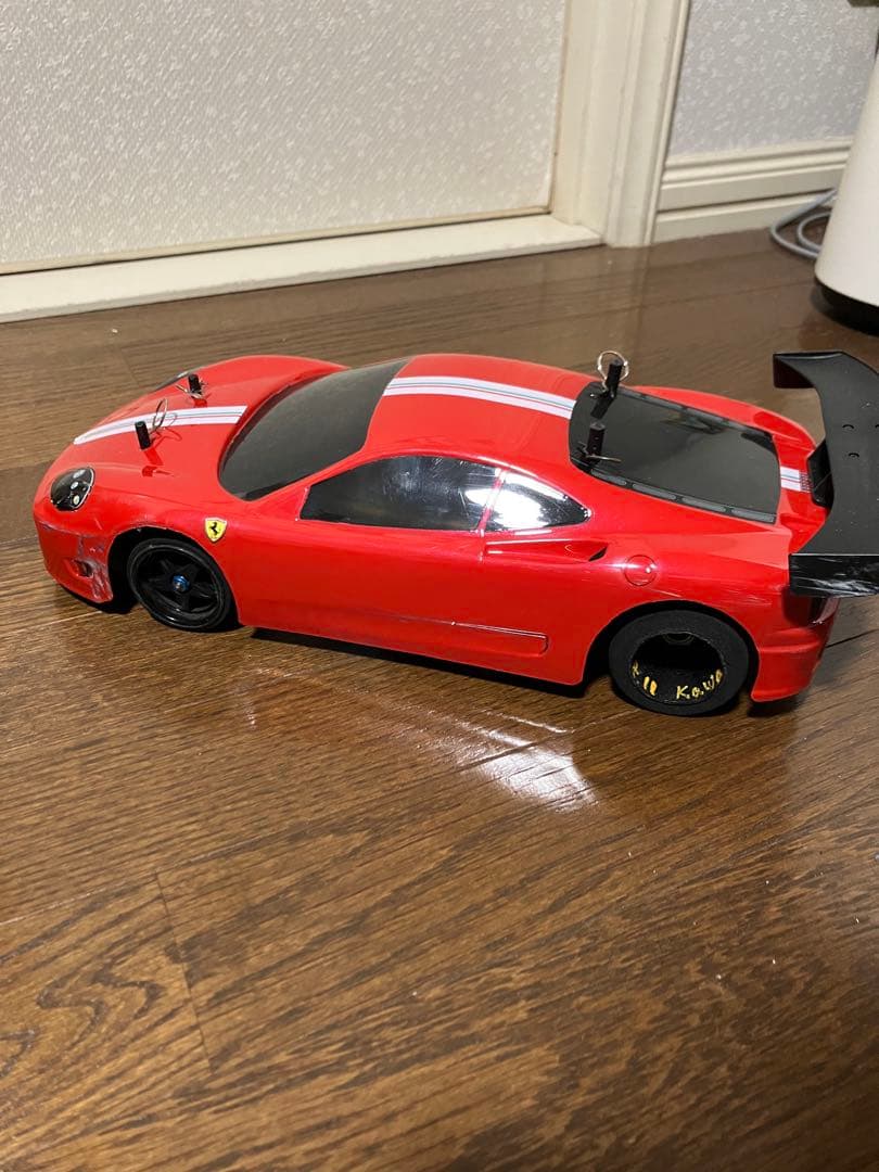 カワダ　M300GT カーボンシャーシ　受信機以外のメカ付きkawada 中古
