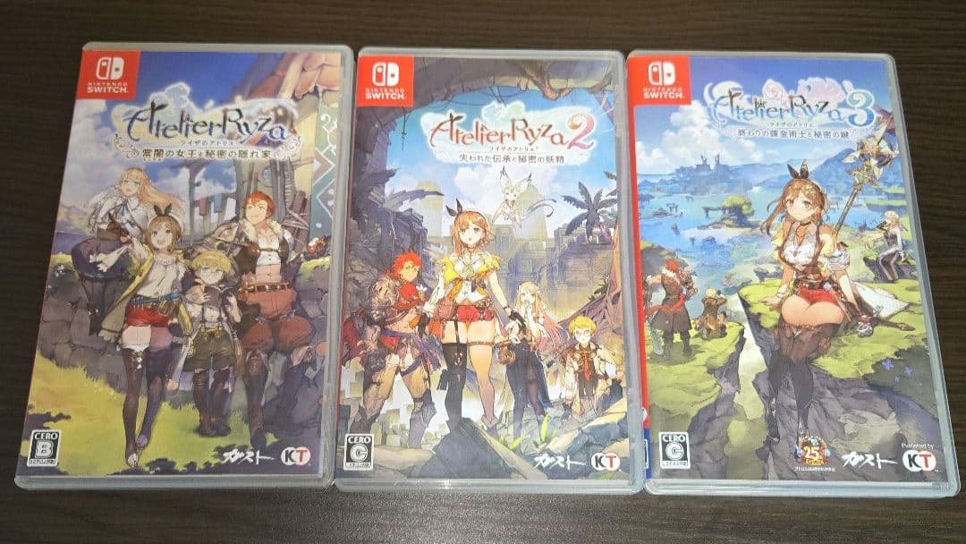 ライザのアトリエ1・2限定ダブルパック+ライザのアトリエ3 Switch